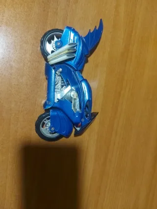 Moto Batman Corgi Metálica Azul