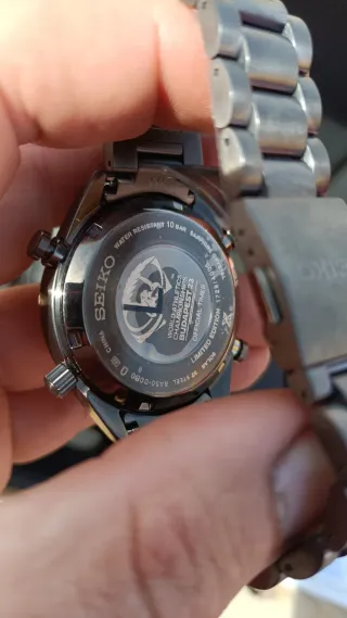 Seiko Prospex Speedtimer Solar Edición Budapest