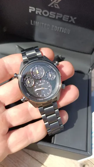 Seiko Prospex Speedtimer Solar Edición Budapest