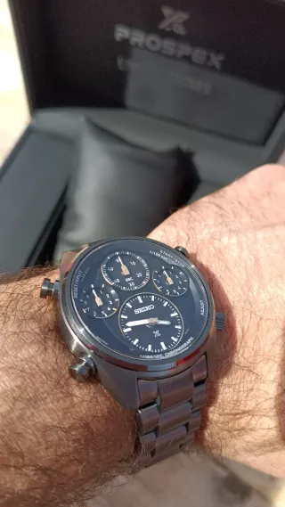 Seiko Prospex Speedtimer Solar Edición Budapest