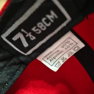 Gorra SPORTS Roja talla 58cm