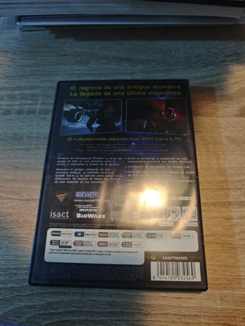 Mass Effect 1 PC DVD afbeelding 2