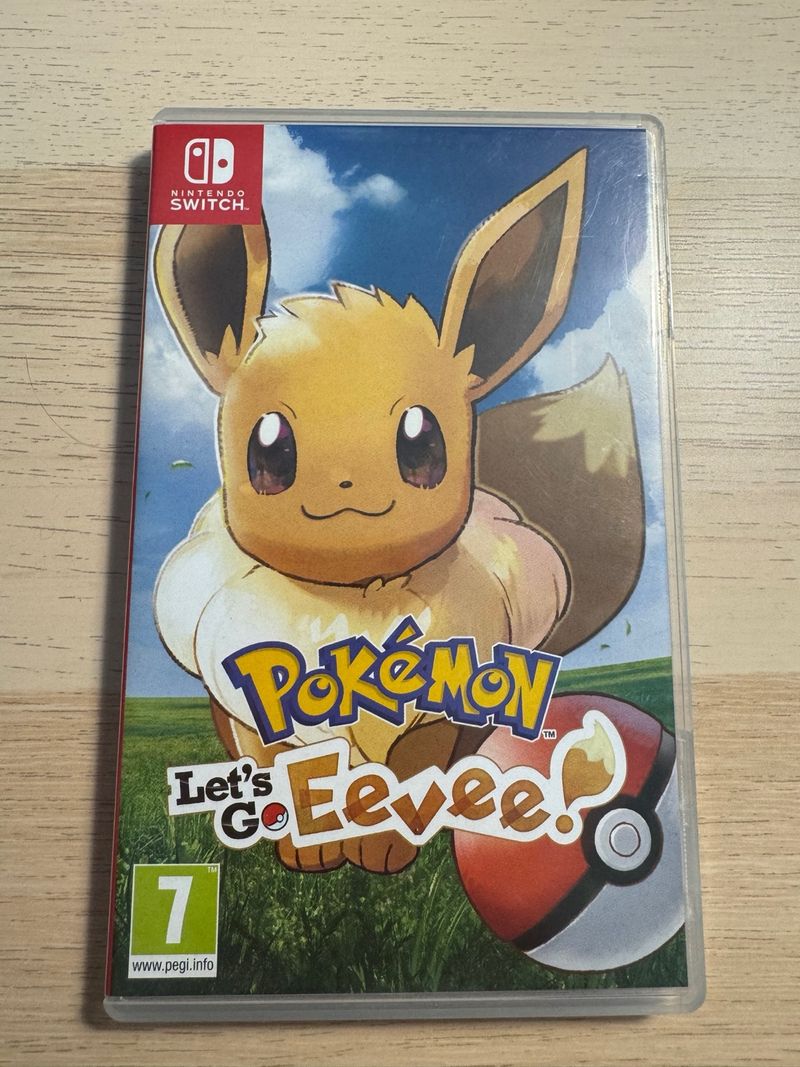 Pokémon Let’s Go Eevee Nintendo Switch completo