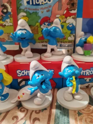 COLECCION 10 PITUFOS 3D