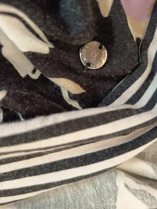 Blusa túnica estampada talla 50