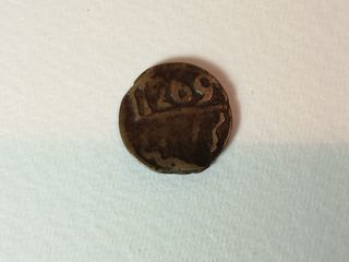 Moneda 1 Falus Marruecos 1269?