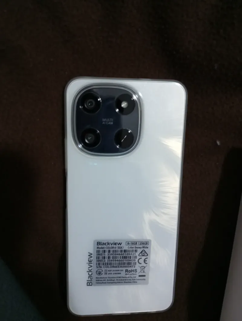 Móvil Blackview Color 6 256GB afbeelding 2
