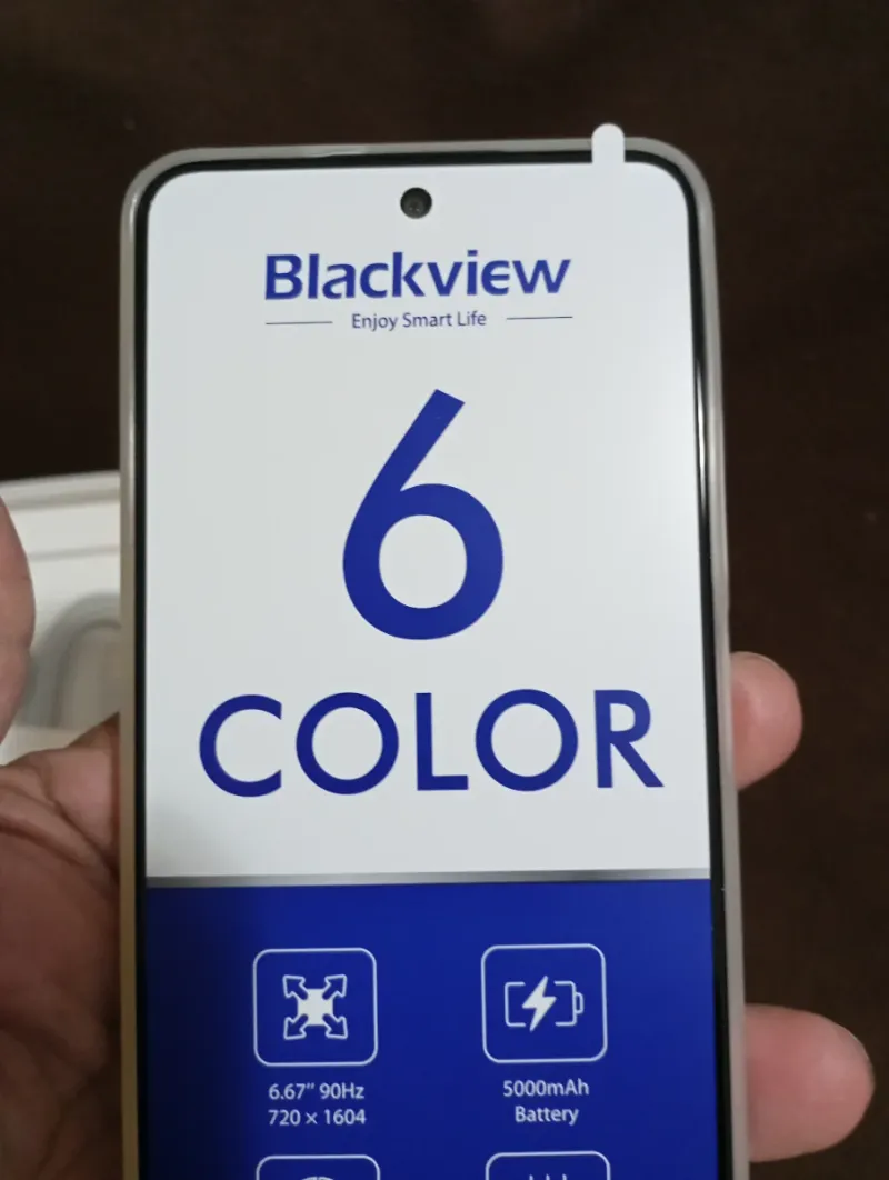 Móvil Blackview Color 6 256GB afbeelding 7