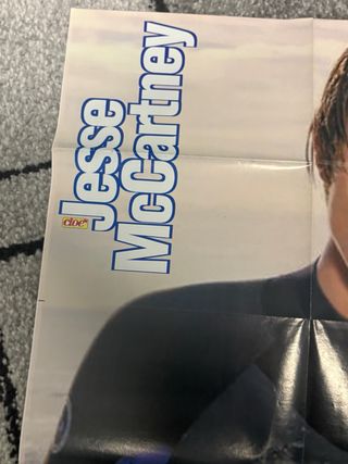 Poster Jesse McCartney da giornale