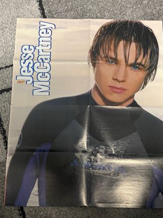 Poster Jesse McCartney da giornale
