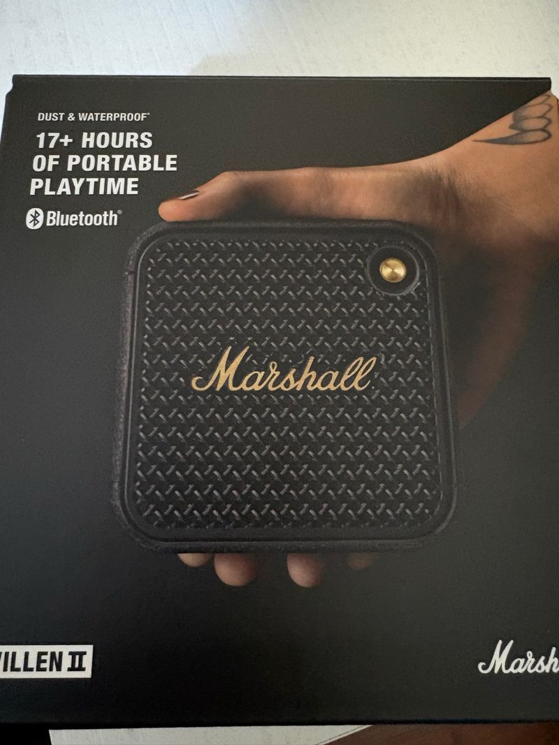 Altavoz Marshall Bluetooth Negro