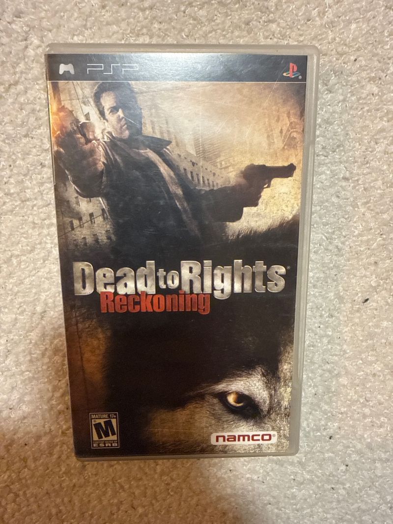Juego PSP Dead to Rights: Reckoning
