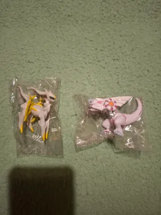 PRECINTADAS Figuras Pokémon:Palkia y Arceus