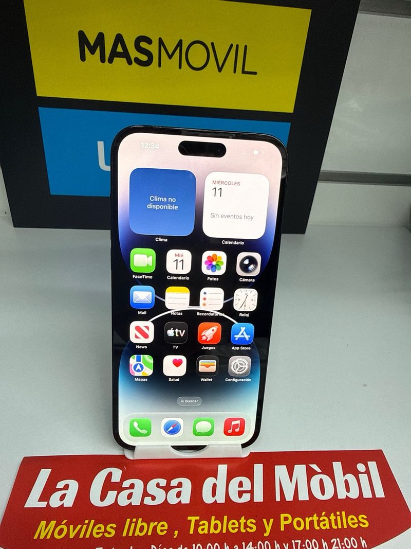 iPhone 14 Pro Max 128GB Negro como nuevo afbeelding 4