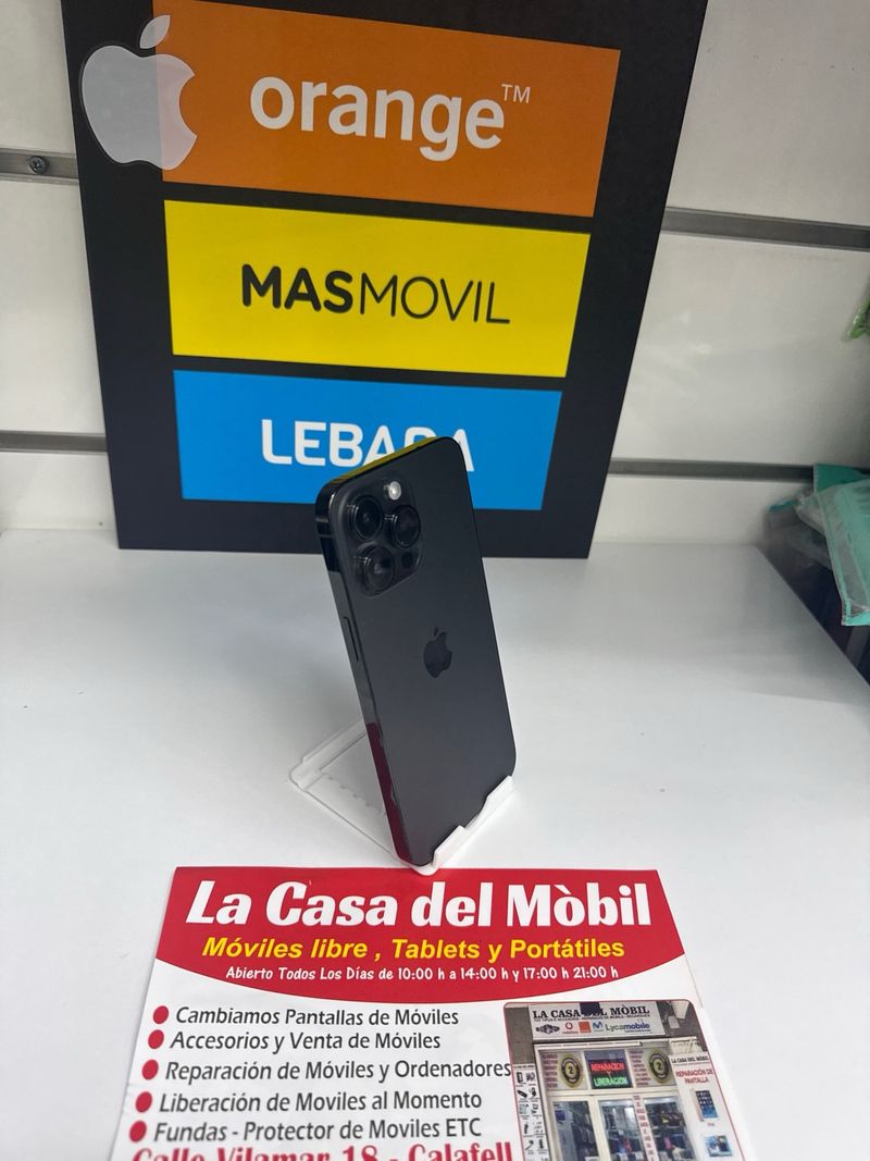 iPhone 14 Pro Max 128GB Negro como nuevo afbeelding 2