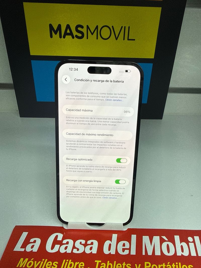 iPhone 14 Pro Max 128GB Negro como nuevo afbeelding 7