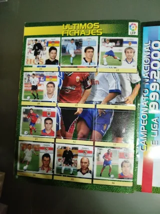 Álbum Cromos Liga 99/00 Oficial