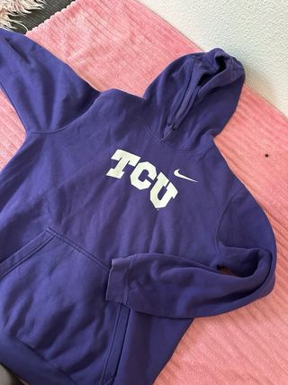Sudadera Nike TCU Morada