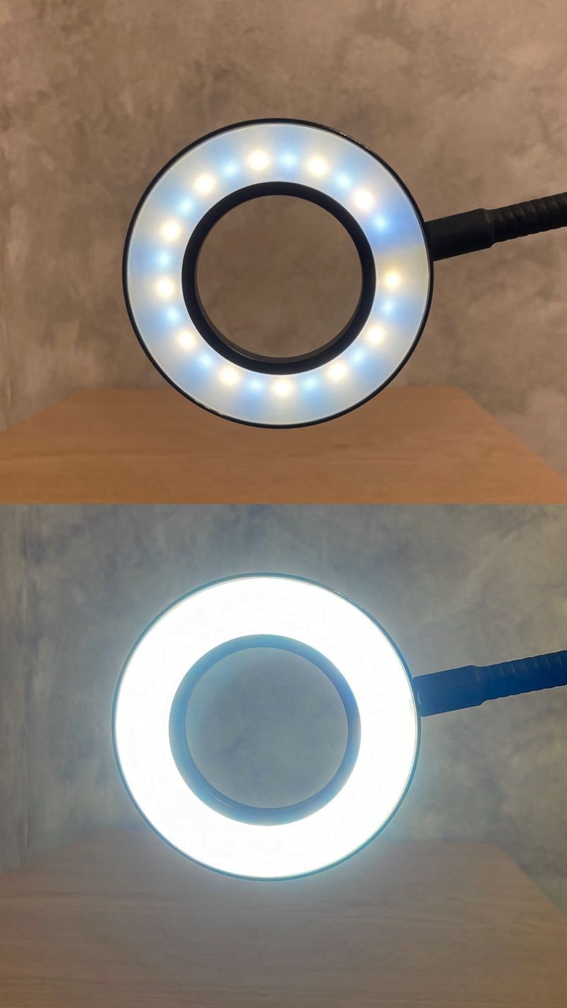 Soporte Móvil Aro Luz Flexible Pinza afbeelding 6