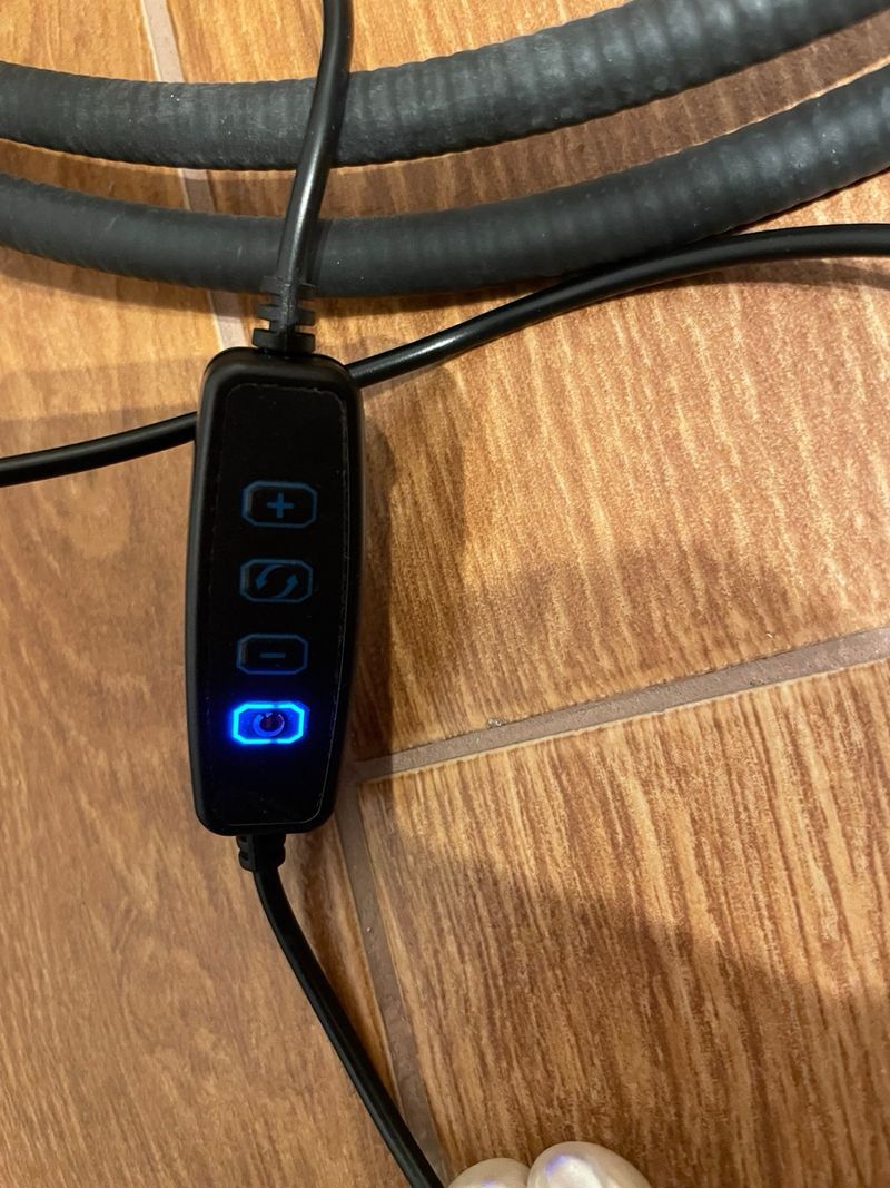 Soporte Móvil Aro Luz Flexible Pinza afbeelding 2