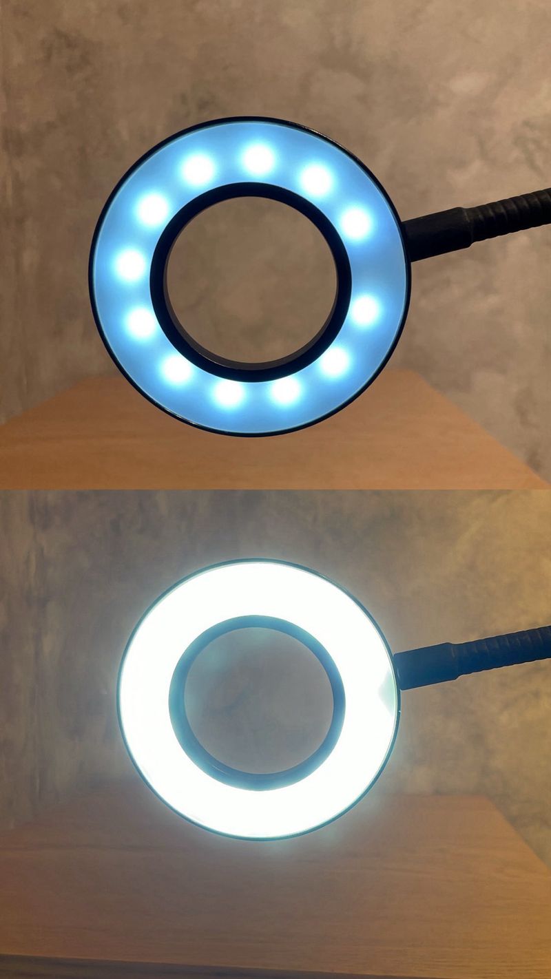 Soporte Móvil Aro Luz Flexible Pinza afbeelding 5