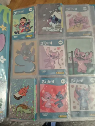 Álbum Stitch Disney Panini con Cartas
