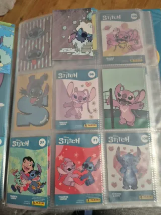 Álbum Stitch Disney Panini con Cartas