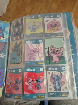 Álbum Stitch Disney Panini con Cartas