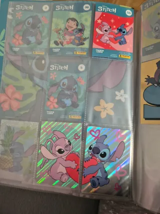 Álbum Stitch Disney Panini con Cartas