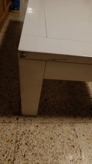 Mesa de centro blanca