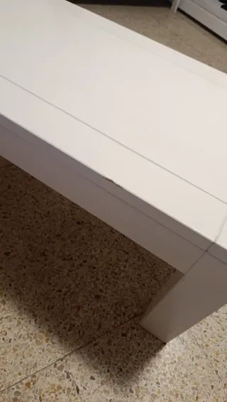 Mesa de centro blanca