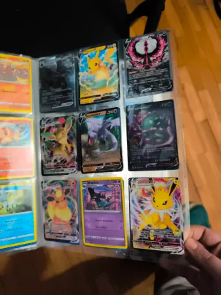 Álbum Pokémon con cartas japonesas