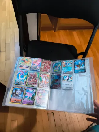 Álbum Pokémon con cartas japonesas