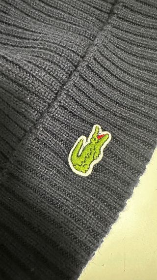 Gorro Lacoste Azul Marino