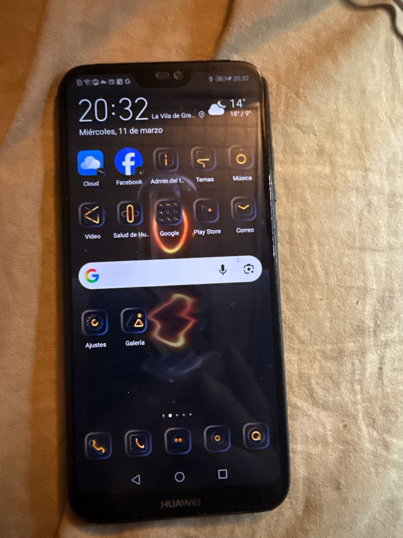 Huawei ANE-LX1 Negro piezas o tel para musica