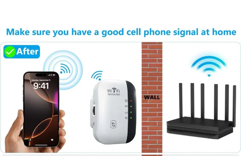 Repetidor WiFi 300Mbps 2.4Ghz afbeelding 2
