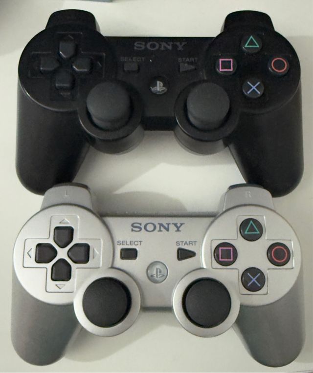 Mando PS3 Sony DualShock 3 Negro/Plata