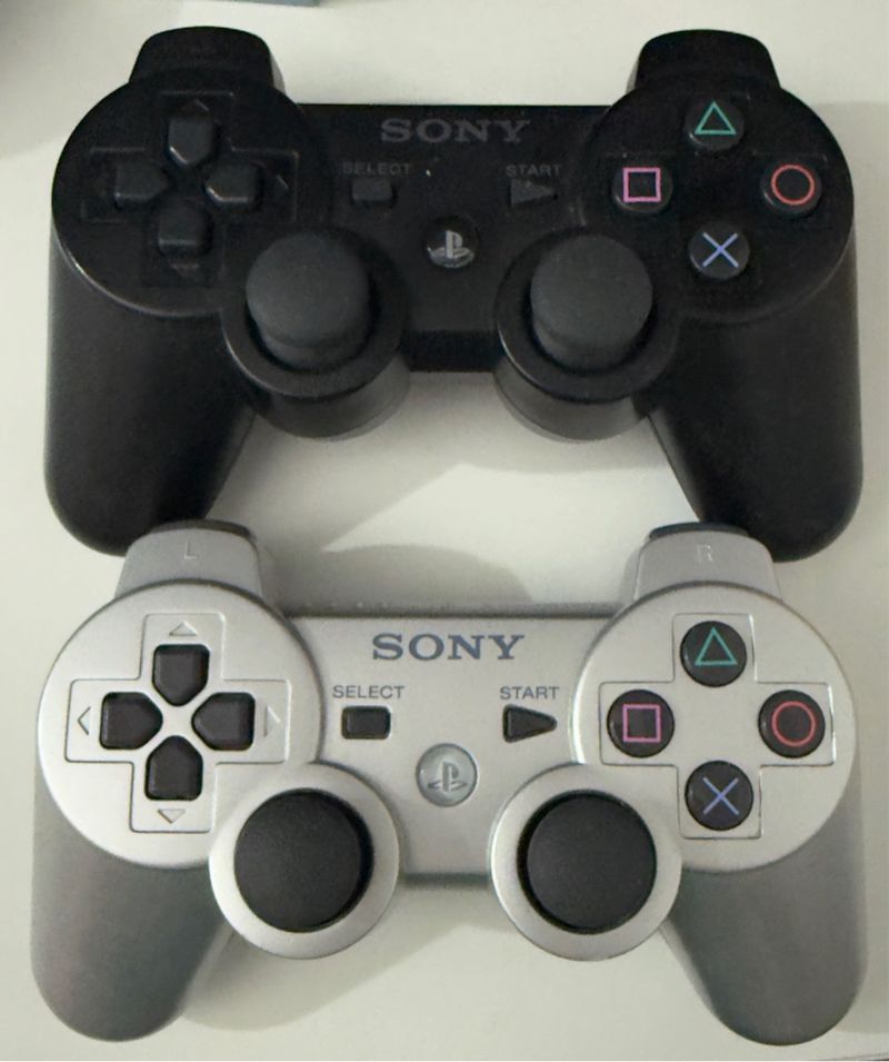 Mando PS3 Sony DualShock 3 Negro/Plata