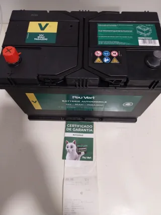 Batería Coche Feu Vert 12V 91AH 740A