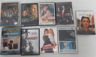 Lote 8 Películas DVD: El Internado, Chucky, Hitchc