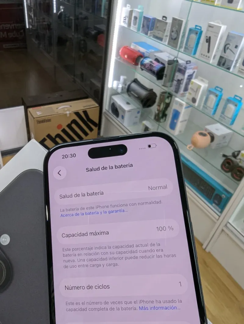 Apple IPhone 16 512GB Negro Nuevo 1 Ciclo de carga afbeelding 2