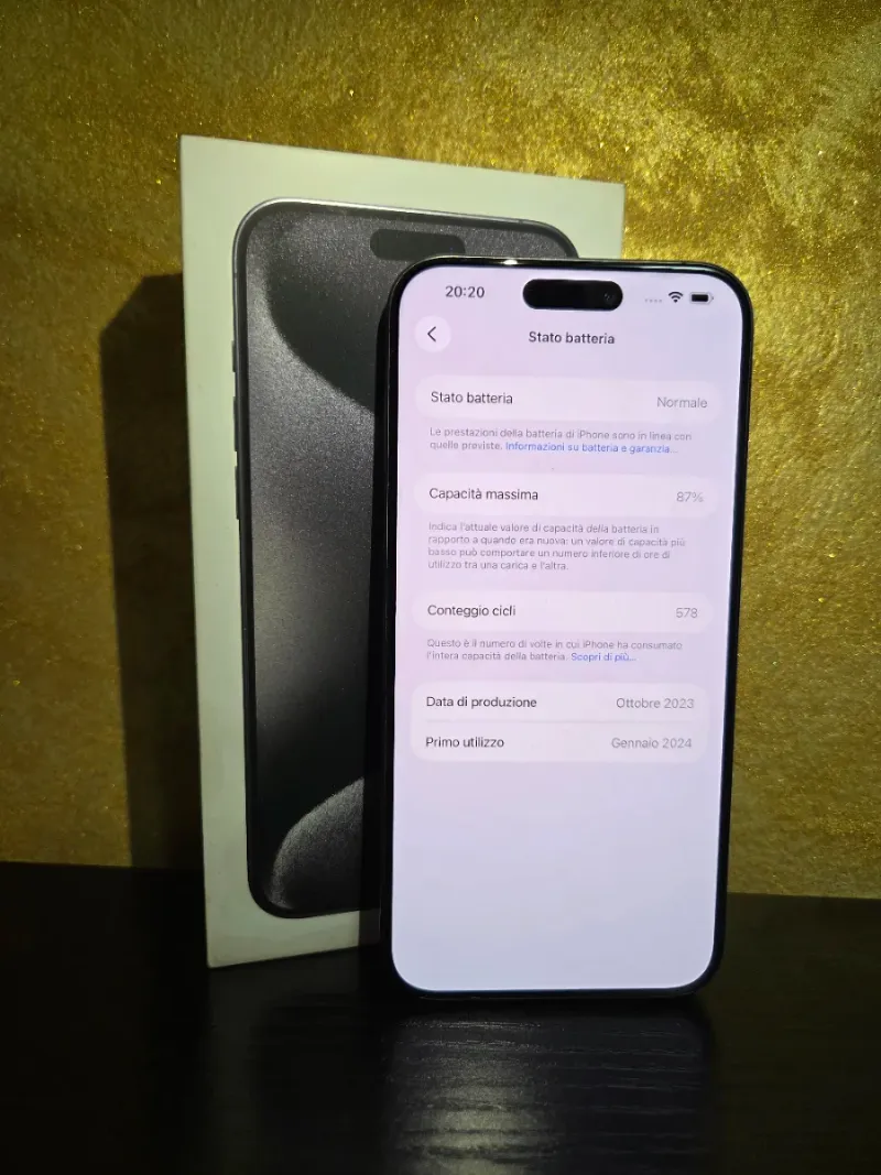 iPhone 15 Pro Max 256GB Titanio afbeelding 3