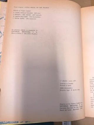 Libro La Casa de la Pradera. Hacia el oeste