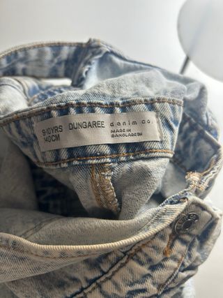 Mono vaquero acid wash