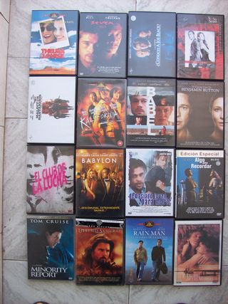 Lote 80 DVD Jim Carey Mel Gibson Nicola Gace