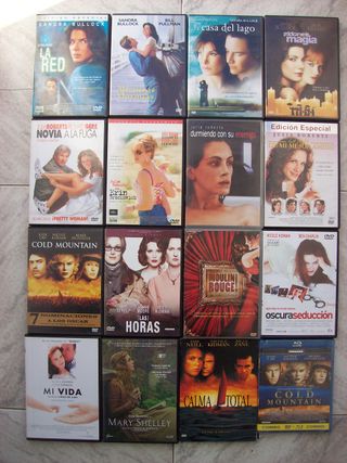 Lote 80 DVD Jim Carey Mel Gibson Nicola Gace