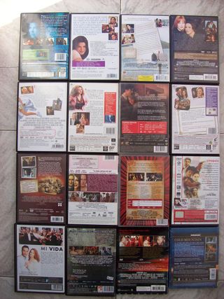 Lote 80 DVD Jim Carey Mel Gibson Nicola Gace