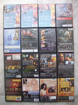 Lote 80 DVD Jim Carey Mel Gibson Nicola Gace