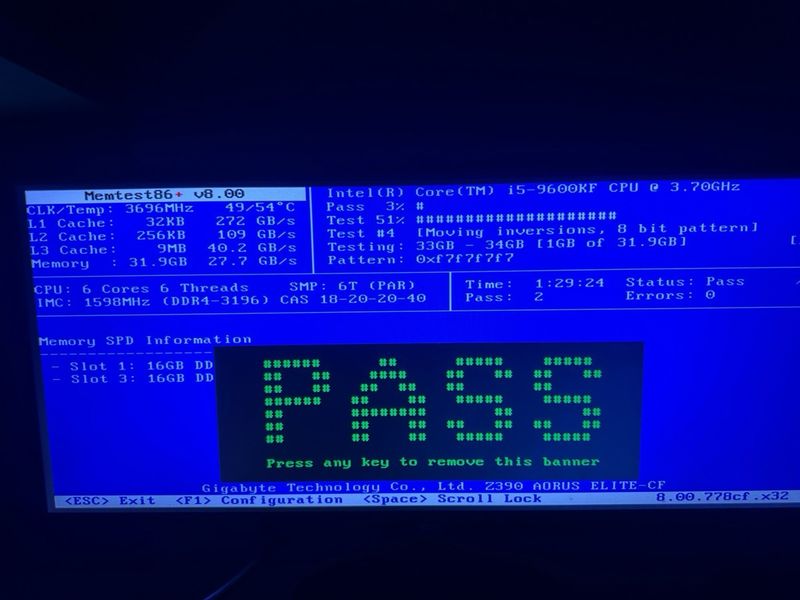 32GB (2x16) DDR4 3200MHz Bestoss afbeelding 6