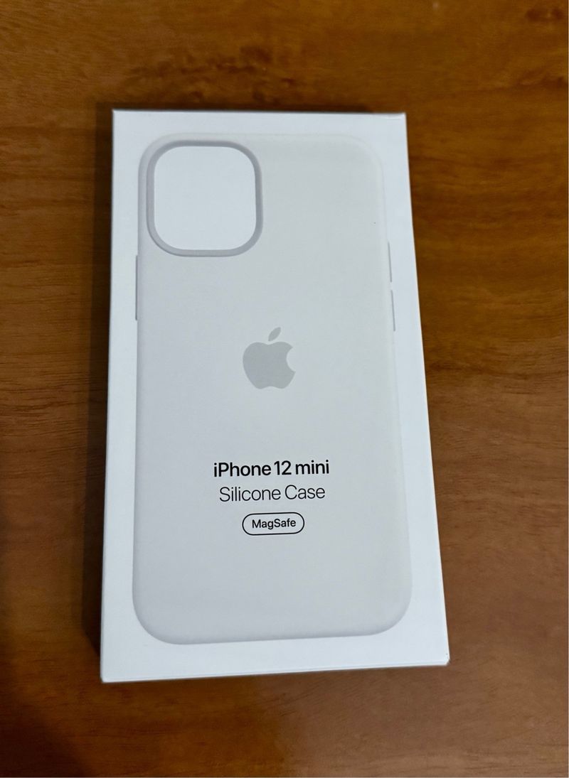 Funda Silicona iPhone 12 mini Blanca afbeelding 3